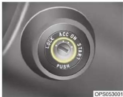 KIA Soul (2019) - Illuminated ignition switch - 1