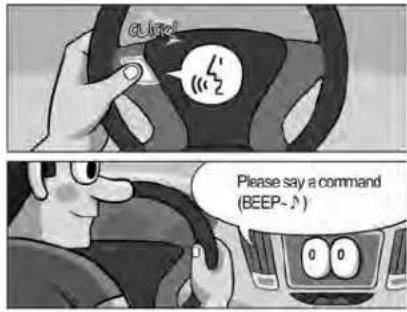 KIA Soul (2019) - Starting voice recognition - 1