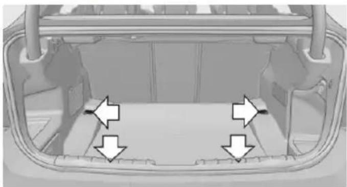 BMW 335i (2014) - Securing cargo - 1