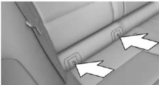 BMW 335i (2014) - With a through-loading system: Position - 1