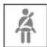 BMW 335i (2014) - Safety belt reminder for driver's and passenger's seat - 1