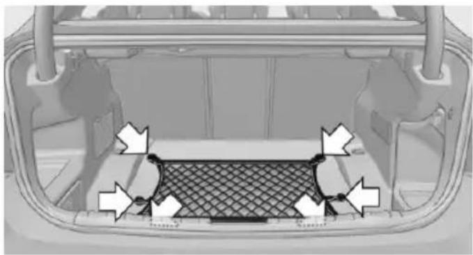 BMW 335i (2014) - Floor net - 1