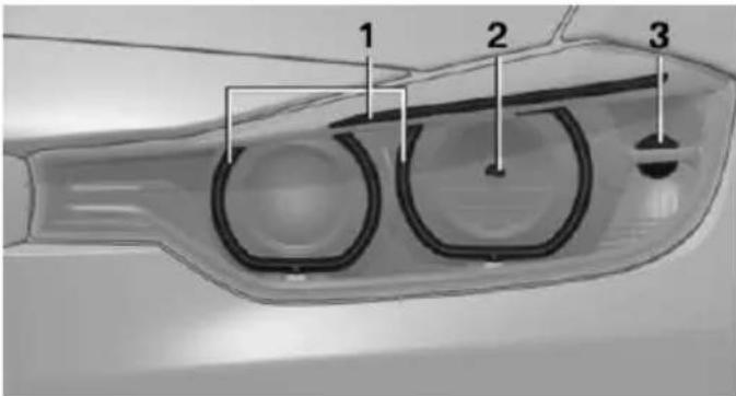 BMW 335i (2014) - Headlamps - 1