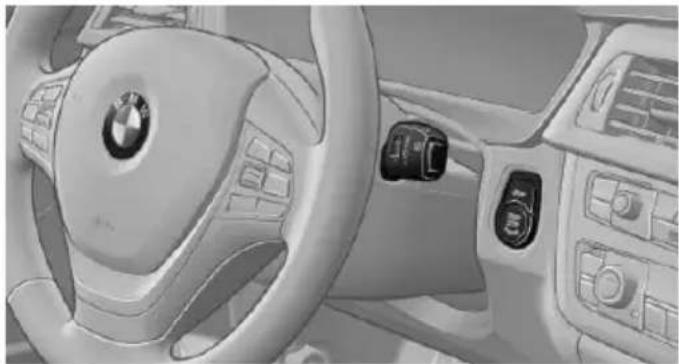 BMW 335i (2014) - Activating/deactivating the system manually - 1