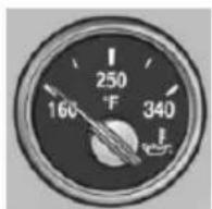 BMW 335i (2014) - Engine oil temperature - 1
