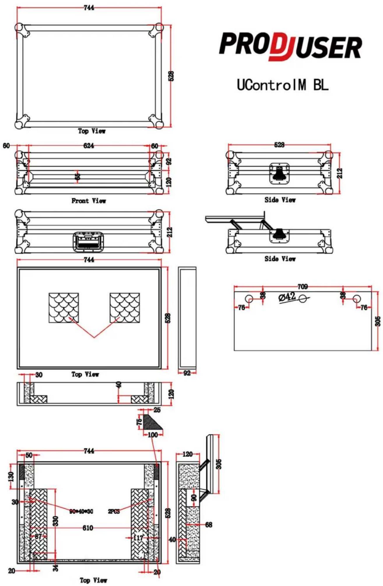 Prodjuser Ucontrol Medium Flightcase - 1
