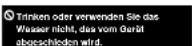 MIDEA MDDF-16DEN3 - WARNING - 11