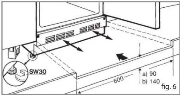 Exquisit UKS130-8A+ - Installatie onder een werkblad - 1