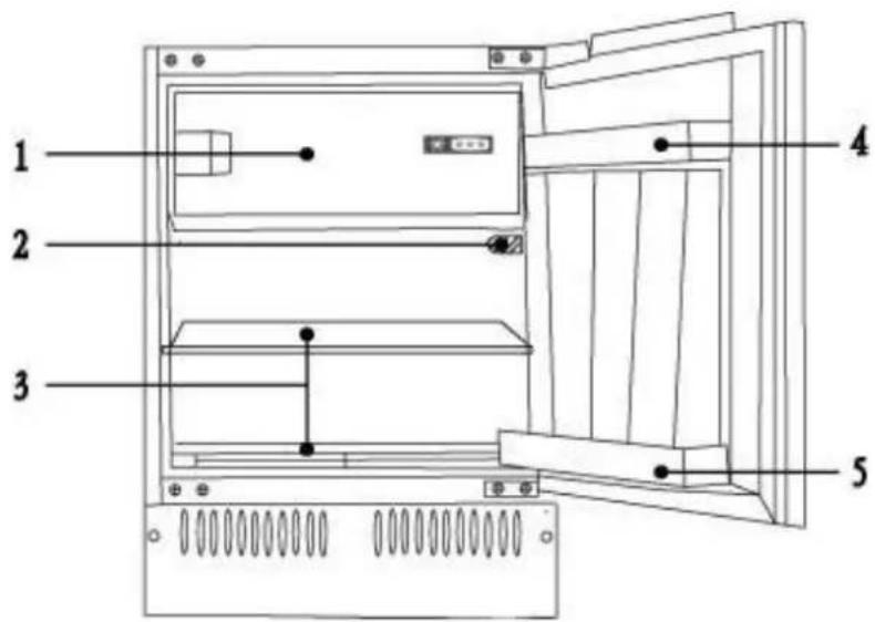 Exquisit UKS130-8A+ - Temperatuur instellen - 1