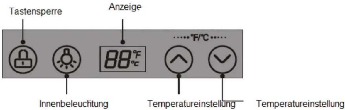 Exquisit WS124-3EA - Temperaturregler - 1
