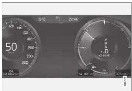 19°C 22:46 50 200 230 260 758 8462 km + - 980 km + - 3.7 100 km READ + - D ICD DRIVE