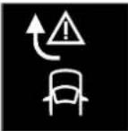 VOLVO XC90 T8 (2019) - Symbols and messages for steering assistance during collision risks - 1