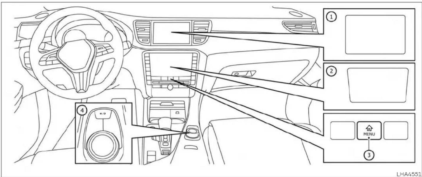 INFINITI QX50 (2019) - REARVIEW MONITOR (if so equipped) - 1