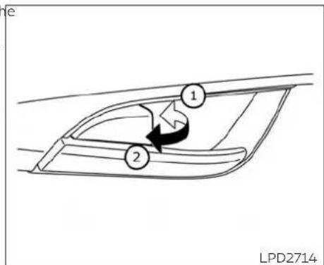 INFINITI QX50 (2019) - LOCKING WITH KEY - 1