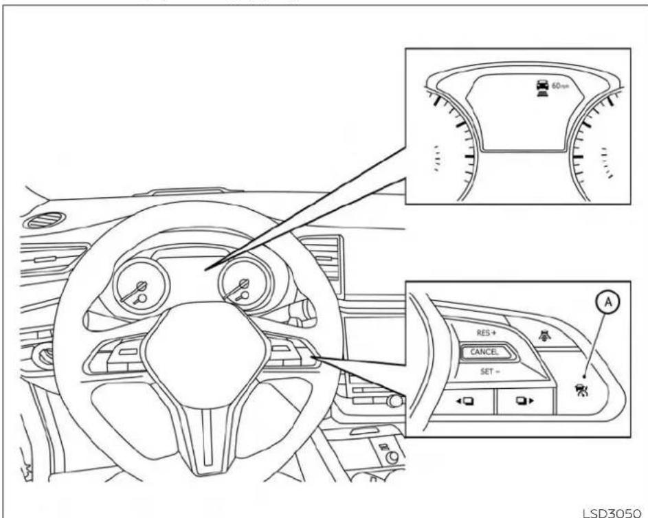 INFINITI QX50 (2019) - INTELLIGENT CRUISE CONTROL (ICC) (for vehicles without ProPILOT™ Assist) (if so equipped) - 1