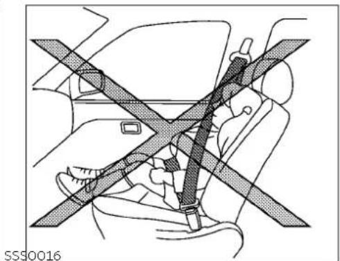 INFINITI QX50 (2019) - PRECAUTIONS ON SEAT BELT USAGE - 3
