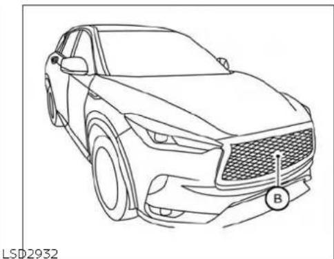 INFINITI QX50 (2019) - WARNING - 2