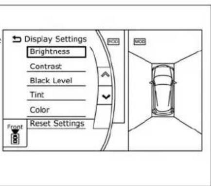 INFINITI QX50 (2019) - Non-viewable Area Reminder: - 1