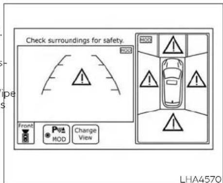 INFINITI QX50 (2019) - WARNING - 1