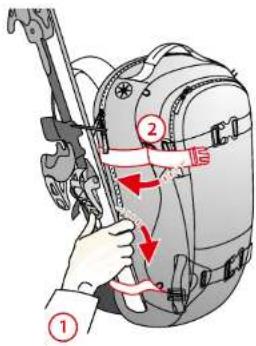 Vaude Ayla 6 - EinstEllEn DEs rucksacks - 2