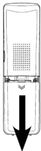 Hagenuk Eurofon C 1800 - Akku einlegen - 1