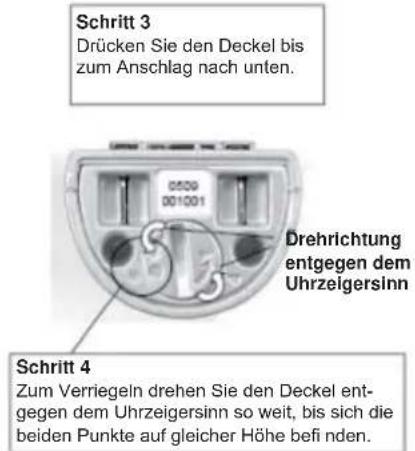 Hagenuk Classico Voice - Anschluss an das Stromnetz / Akkus einlegen - 4