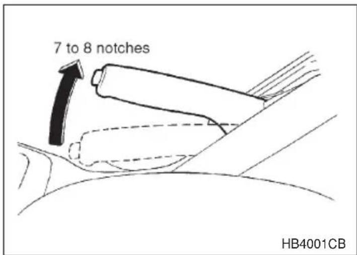 7 to 8 notches HB4001CB