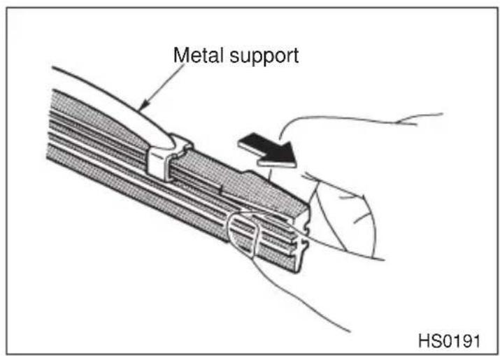 Metal support HS0191
