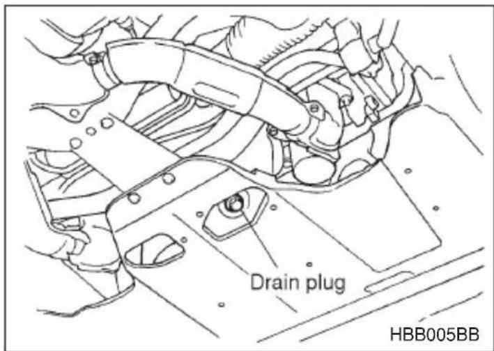 Drain plug HBB005BB