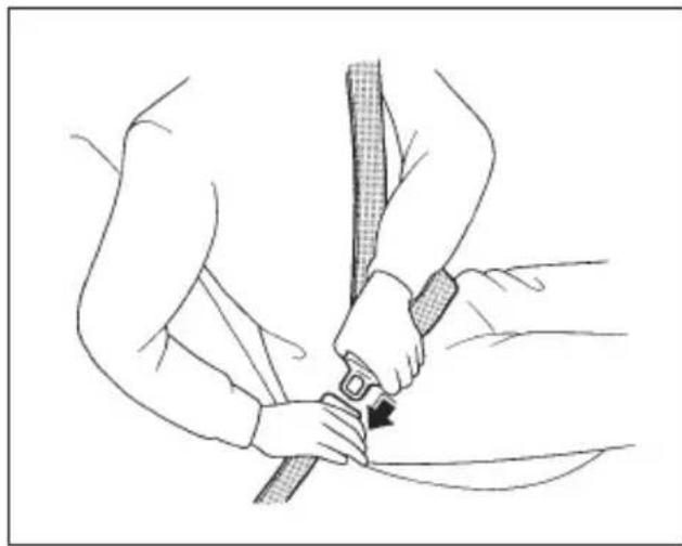 SUBARU Legacy (2002) - ▼Front seatbelts - 1