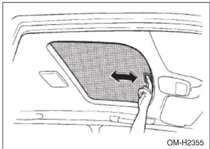 SUBARU Legacy (2002) - Sun shade - 1