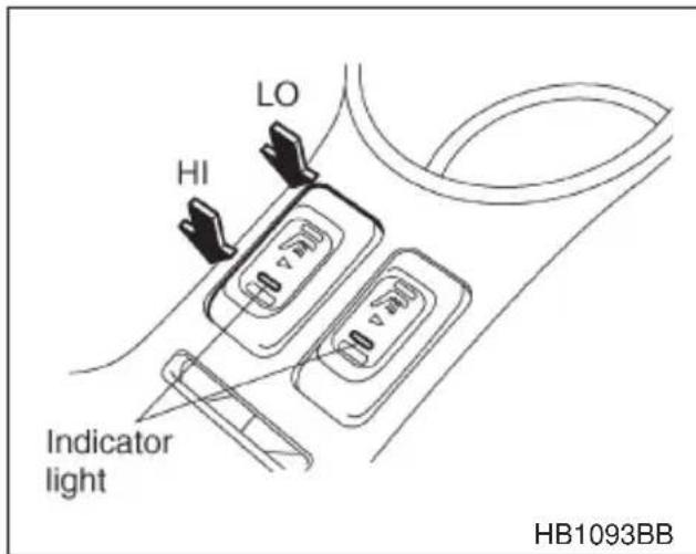 LO HI Indicator light HB1093BB