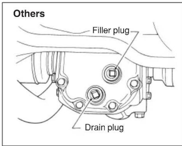Others Filler plug Drain plug