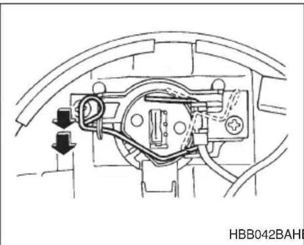 SUBARU Legacy (2002) - ▽ Low beam light bulbs - 2