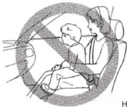 SUBARU Legacy (2002) - WARNING - 2