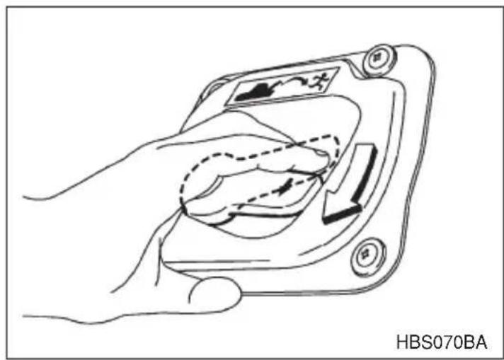 SUBARU Legacy (2002) - CAUTION - 1