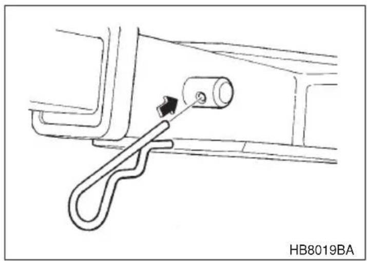 SUBARU Legacy (2002) - ▼Connecting a trailer - 2