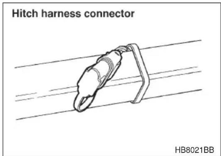 Hitch harness connector HB8021BB