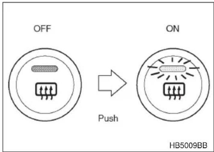 SUBARU Legacy (2002) - For vehicles with manual heating and air conditioning systems - 1