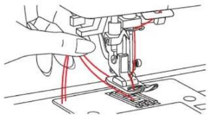 MIO STAR MC 1500 Dressmaker - Unterfaden heraufholen - 2