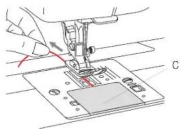 MIO STAR MC 1500 Dressmaker - Greiferspule einsetzen - 4