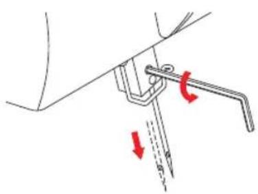 MIO STAR Overlock DF 12 - Schneidefunktion einschalten: - 2
