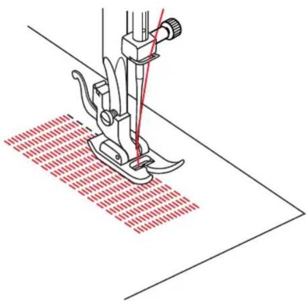 MIO STAR M 12 Stitch - Stopfen mit Allzweckfuss - 2