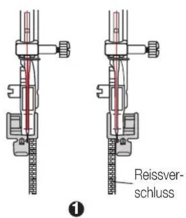 MIO STAR M 12 Stitch - Reissverschluss einnähen - 2