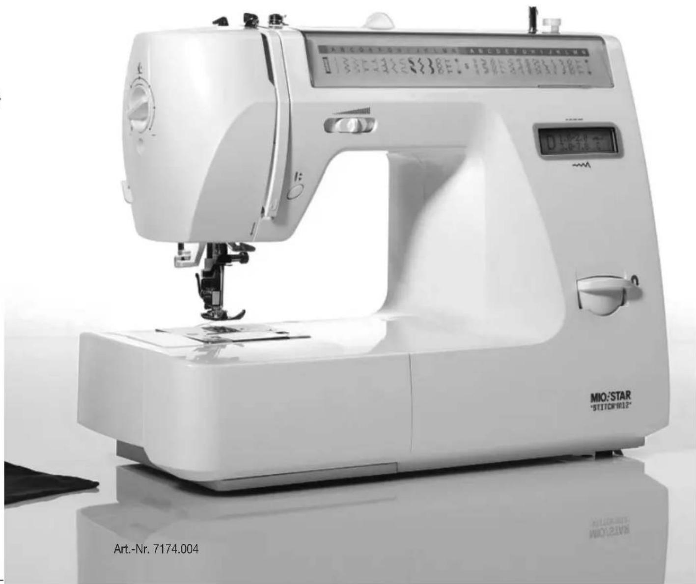 MIO STAR M 12 Stitch - Nähmaschine M 12 Stitch - 1