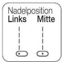 MIO STAR M 12 Stitch - Geradestich und Nadelposition - 4