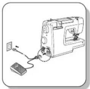 MIO STAR M 10 Stitch - Maschine an Stromnetz anschliessen - 1