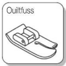 MIO STAR M 10 Stitch - Quiltfuss (Option) und Kantenlineal - 1