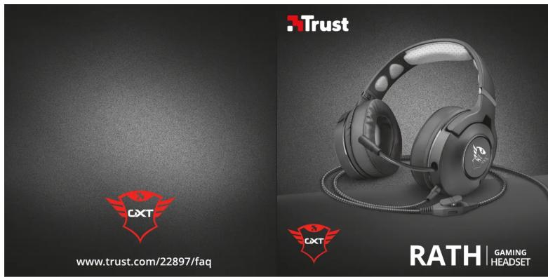 Trust CXT www.trust.com/22897/faq CXT RATH | GAMING HEADSET
