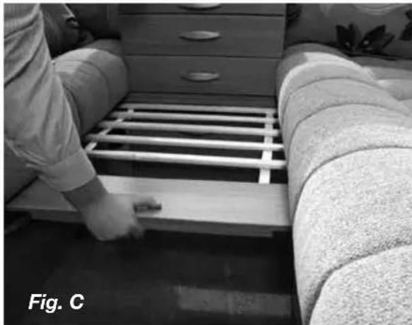 Swift Conqueror (2015) - Double bed assembly (Fig. C) - 1